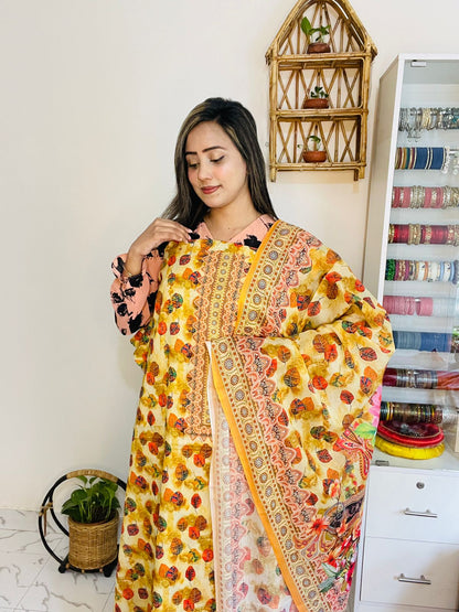 🌸 স্টাইলিনা প্রিমিয়াম সুইস কটন লন ৩ পিস (Code: S10)